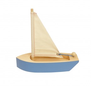 Spielzeugboot "Kolumbus" Blau